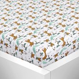 Prostěradlo jersey s elastanem - žirafy - 90x200 cm