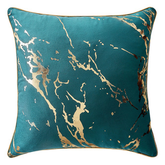 Polštář LANNAY tyrkysová 45x45 cm Mybesthome