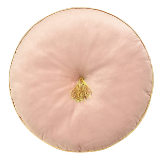 Polštář s výplní ALINA růžová O 40 cm Mybesthome