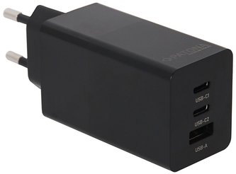 PATONA napájecí adaptér Power delivery 65W 2xUSB-C/USB-A -PD 3.0 PATONA napájecí adaptér Power delivery 65W 2xUSB-C/USB-A -PD 3.0