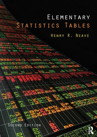 Elementary Statistics Tables Elementary Statistics Tables
