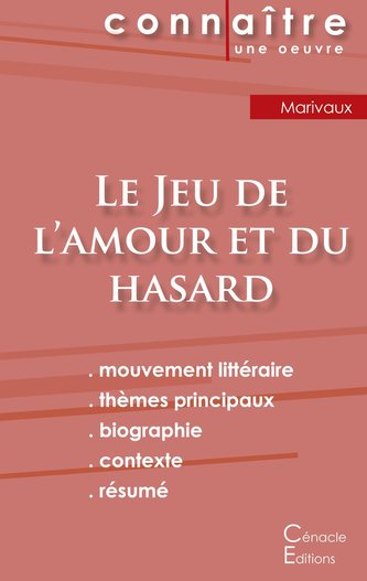 Fiche de lecture Le Jeu de l'amour et du hasard de Marivaux (Analyse littéraire de référence et résumé complet)