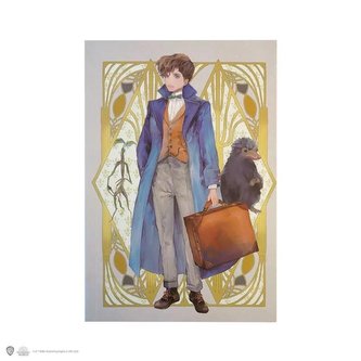 Fantastická zvířata zápisník A5 - Newt Scamander Fantastická zvířata zápisník A5 - Newt Scamander