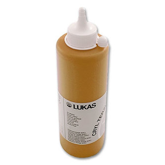 LUKAS akrylová barva TERZIA - Yellow ochre light 500 ml