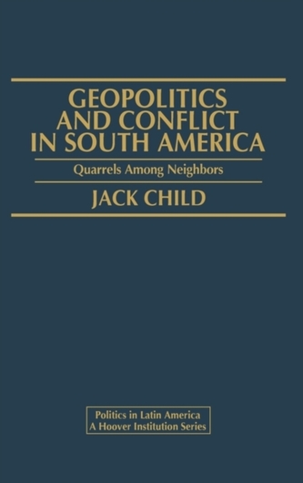 Geopolitics and Conflict in South America Geopolitics and Conflict in South America