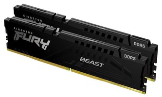 KINGSTON FURY Beast Black 16GB DDR5 6000MHz / CL40 / DIMM / KIT 2x 8GB