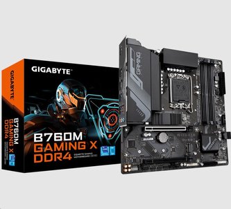GIGABYTE MB Sc LGA1700 B760M GAMING X DDR4, Intel B760, 4xDDR4, 1xDP, 1xHDMI, mATX GIGABYTE MB Sc LGA1700 B760M GAMING X DDR4, Intel B760, 4xDDR4, 1xDP, 1xHDMI, mATX