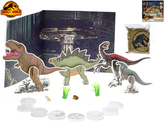 Jurský svět Dominion sada dinosauří rezervace s kinetickým pískem v krabičce