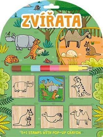 Razítka 5+1 s vosk./ Zvířata