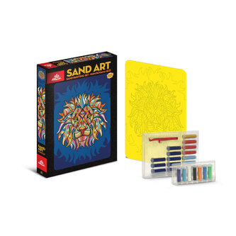 SAND ART /1x A4 obrázek Lev/