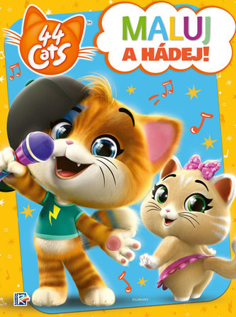 44 koček - Maluj a hádej!