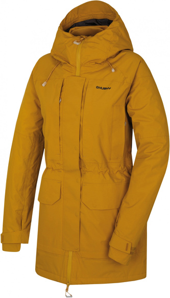 Dámská hardshell kabát Nigalo L horčicová - XL