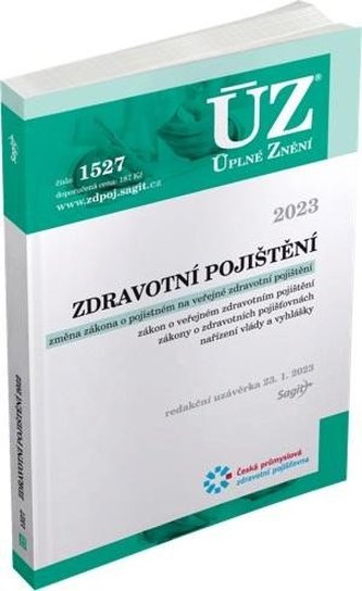 ÚZ 1527 Zdravotní pojištění 2023 ÚZ 1527 Zdravotní pojištění 2023