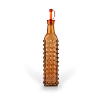 LÁHEV SKLENĚNÁ S PLASTOVOU NÁLEVKOU 480ML 6ASS