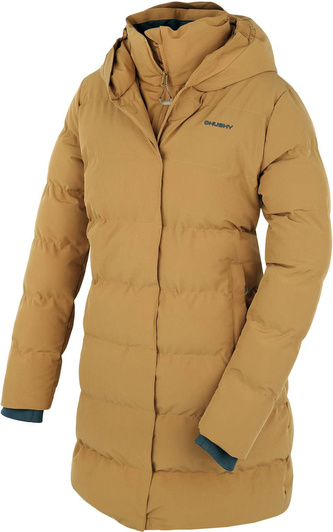 Dámský hardshell kabát Normy L dk. mustard - L