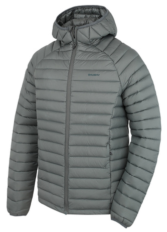 Pánská péřová bunda Dreeser M dk. grey green - XL