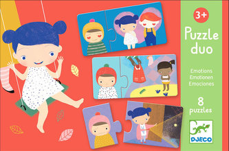 Djeco Duo Puzzle EMOCE