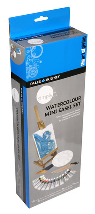 Daler - Rowney SIMPLY akvarel Creative Easel set