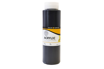 Daler - Rowney SIMPLY akrylová barva - Black 750 ml