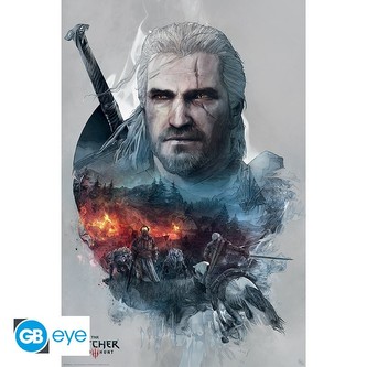 Plakát Zaklínač - Geralt