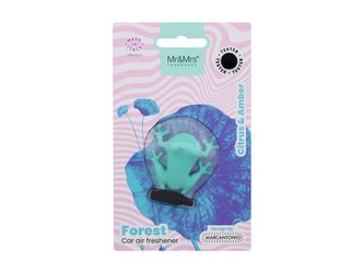 Mr&Mrs Fragrance Forest Vůně do auta Frog 1 ks Lagune Green unisex