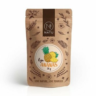 Natu Lyofilizovaný ananas 35 g