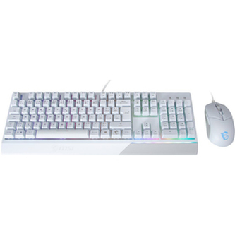 Herní set MSI Vigor GK30 Combo set White