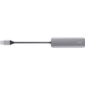 USB rozbočovač TRUST Halyx Aluminium 4-Port 23327