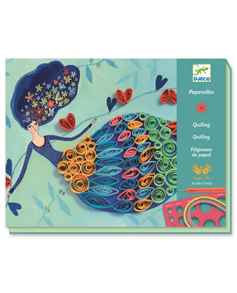 Djeco Spirálové tvoření Květinové Dámy