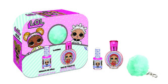 Dárková sada L.O.L EDT 30 ml + lak na nehty + POM POM klíčenka