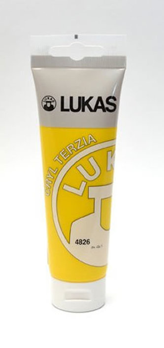 LUKAS akrylová barva TERZIA - Cadmium yellow light 125 ml
