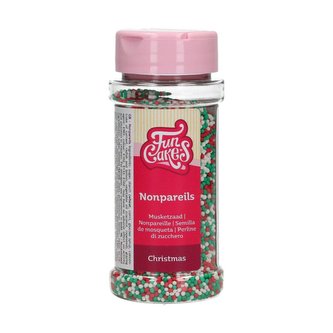 Cukrové vánoční zdobení perličky 80g - FunCakes