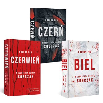 Pakiet Kolory zła. Czerwień / Czerń / Biel Pakiet Kolory zła. Czerwień / Czerń / Biel