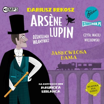 CD MP3 Jasnowłosa dama. Arsène Lupin dżentelmen włamywacz.  Tom 5
