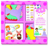 Djeco Samolepkový set roztomilé princezny