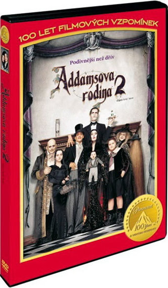 Addamsova rodina 2. DVD - 100 let Paramountu Addamsova rodina 2. DVD - 100 let Paramountu