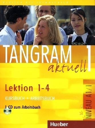 Tangram aktuell 1: Kursbuch + Arbeitsbuch (Lektion 1-4) (+audioCD) - Náhled učebnice