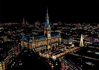 Magiczna Zdrapka - Hamburg 40,5x28,5cm