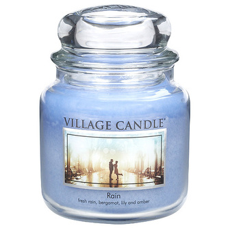 Svíčka ve skleněné dóze Village Candle, Déšť, 454 g