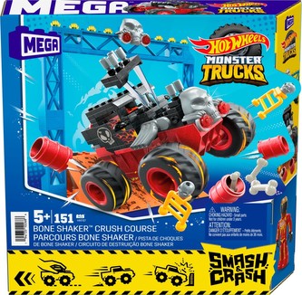 Mega construx Hot Wheels monster trucks drtič Bone Shaker Mega construx Hot Wheels monster trucks drtič Bone Shaker