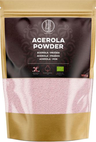 BrainMax Pure Acerola BIO prášek, 100 g