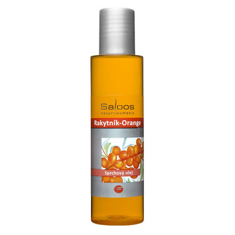 Saloos naturcosmetic Sprchový olej - Rakytník-Orange 125 ml