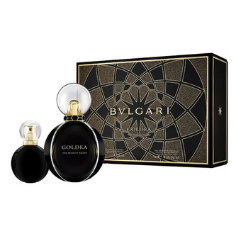 Dárková sada Bvlgari, Goldea The Roman Night, EDP 50 ml, EDP 15 ml