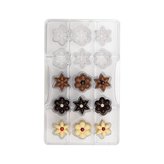 Forma na čokoládu kytičky - Decora