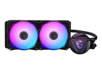 MSI vodní chladič MAG CORELIQUID 240R V2, Global, 2x ARGB Fan, ARGB Block