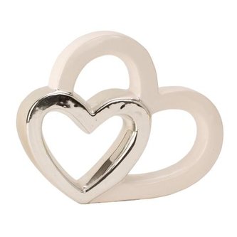 Srdce dvojité keramika