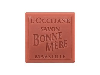 L'Occitane Bonne Mere Tuhé mýdlo Soap 100 g Rhubarb & Basil pro ženy