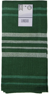Utěrka bavlněná LINEAR zelená 45x65 cm Essex