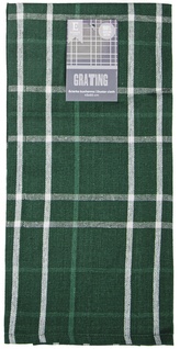 Utěrka bavlněná GRATING zelená 45x65 cm Essex