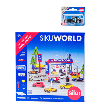 SIKU World - autosalón s autem